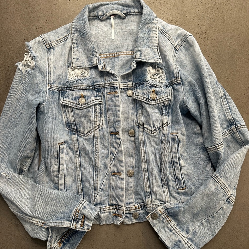 Free People Denim Jacket